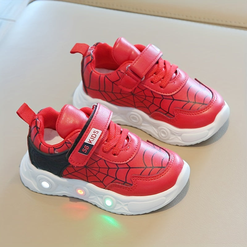 Spider-Net LED Sneakers - For Adventurous Kids