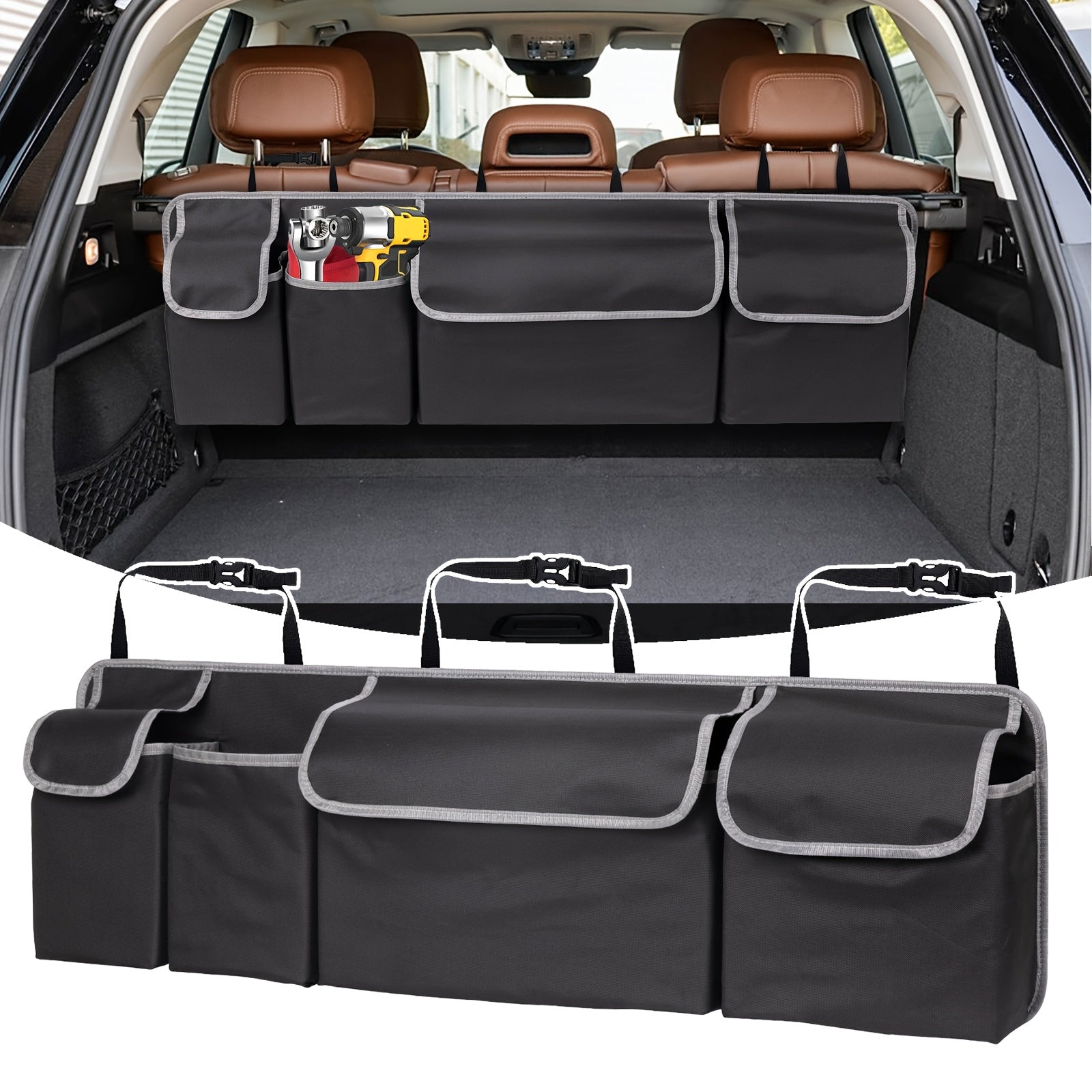 Car Seat Organizer – Practical Solution for Vehicle Storage with Large Capacity