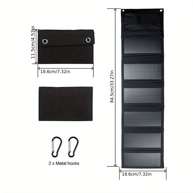 Foldable Solar Panel Charger – Lightweight and Durable for Camping and Hiking