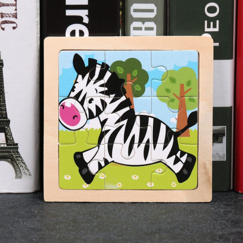 Educational Wooden Puzzle – For Young Explorers