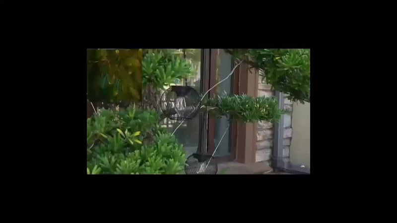 Wooden Solar Garden Lantern – Ideal for Evening Lighting in the Garden