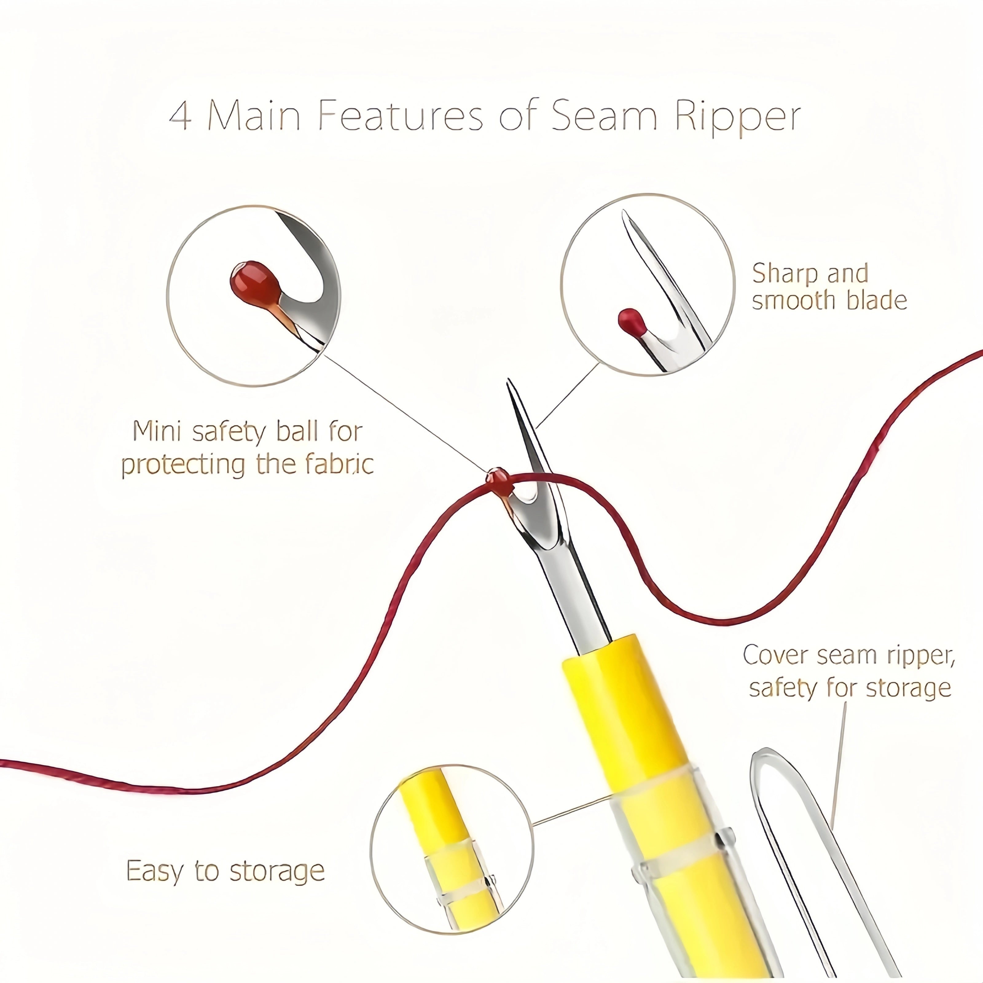 Thread Remover for Sewing Machines – Simple and Efficient Tool for Sewing