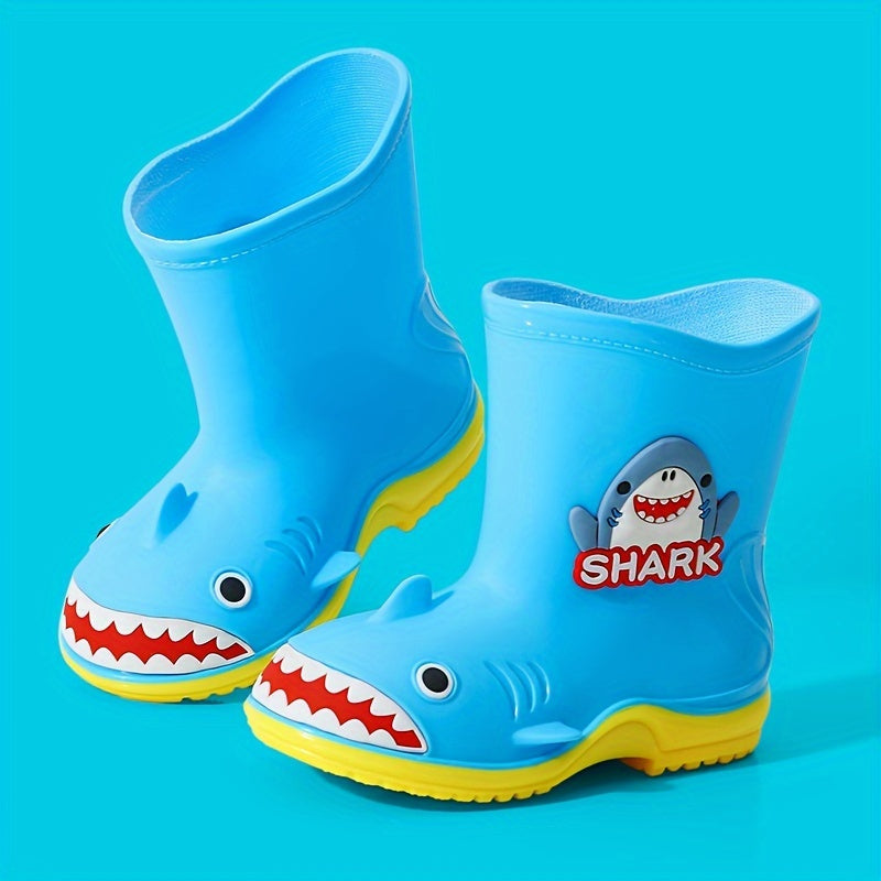 Sharky Rain Boots for Kids - Playful Waterproof Protection