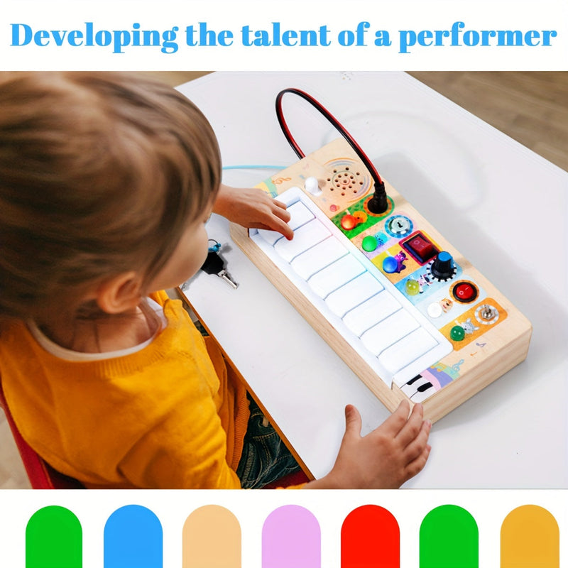 Educational Music Playboard for Children - Learning and Playing with Sound and Lights