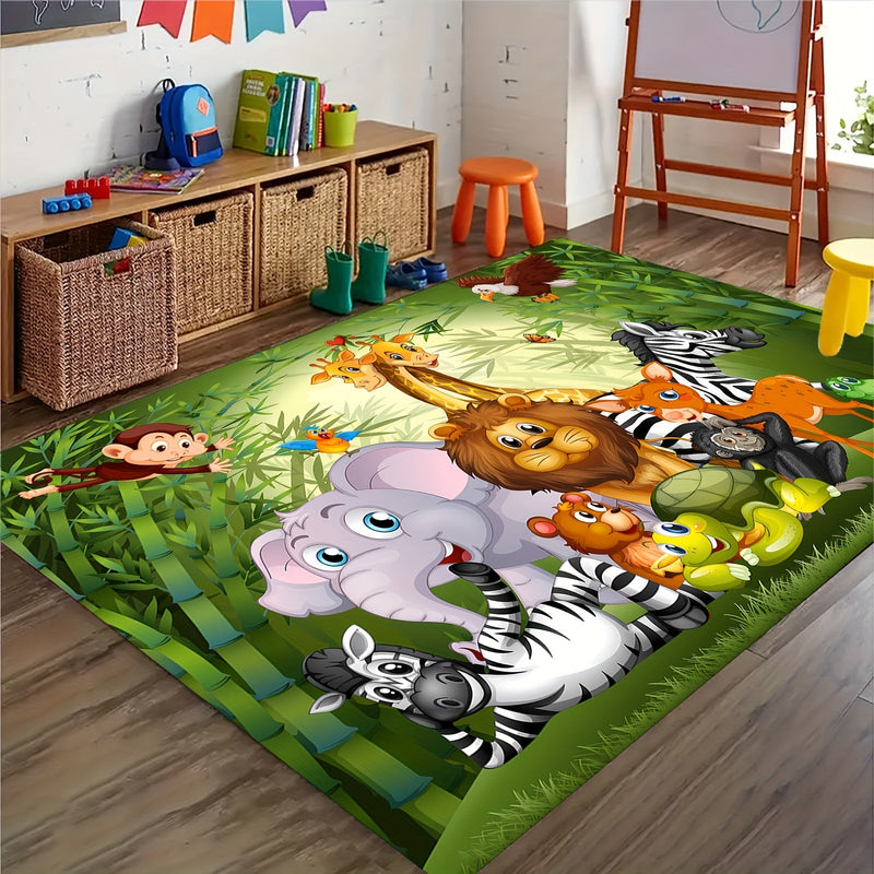 Animal Pattern Rug - For a Playful Atmosphere at Home