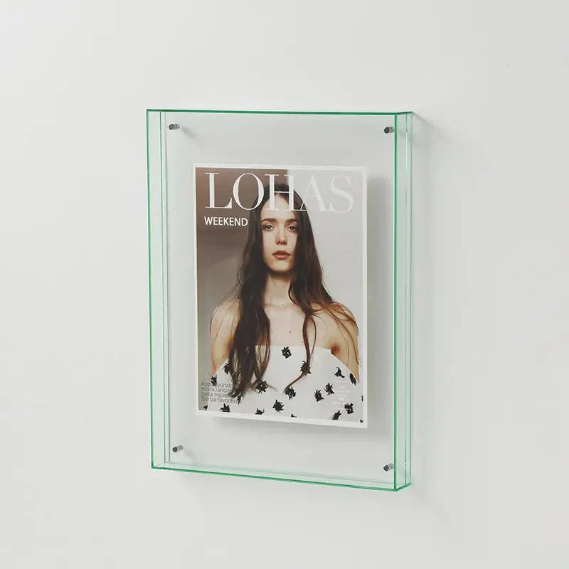 Vibrant Acrylic Display Frame – Contemporary Coloured Picture Holder