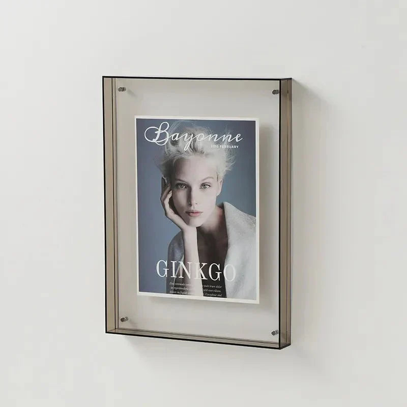 Vibrant Acrylic Display Frame – Contemporary Coloured Picture Holder