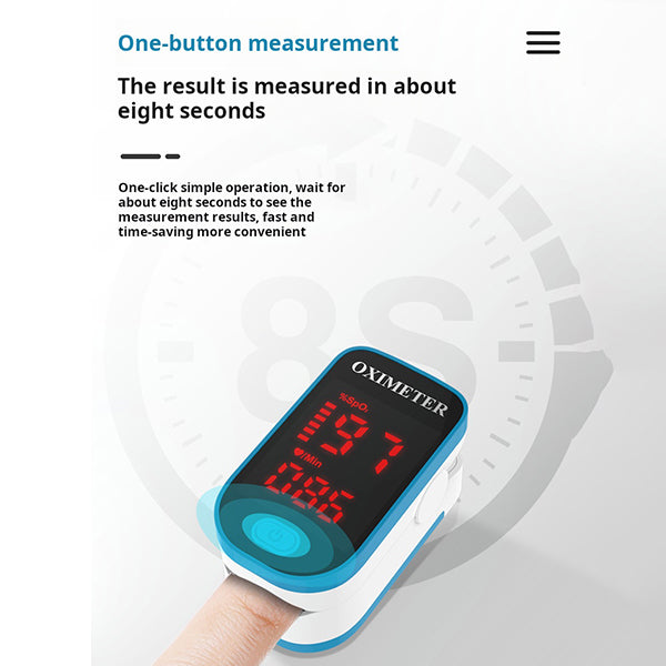 PulseCheck Portable Oximeter – Quickly and Accurately Measure Your Oxygen Level
