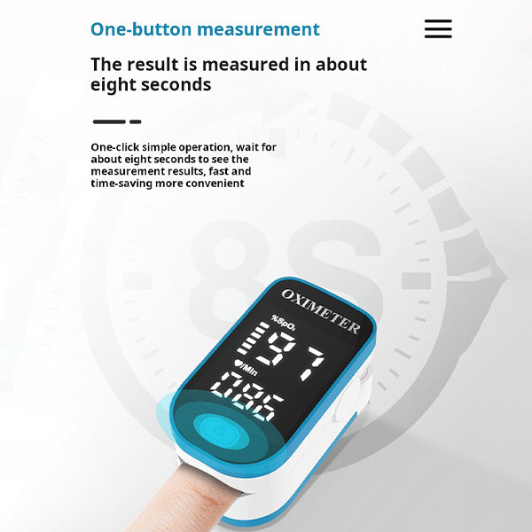 PulseCheck Portable Oximeter – Quickly and Accurately Measure Your Oxygen Level