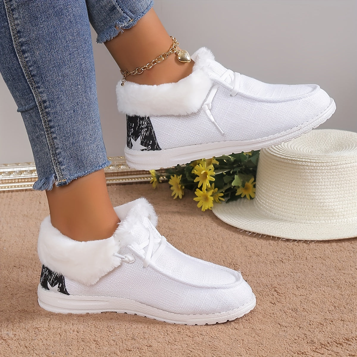 Lena Winter Sneakers for Women - Warm and Comfortable for Cold Days