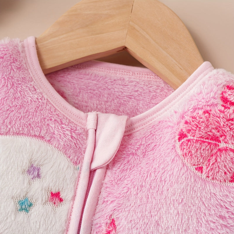 Plush Sleeping Bag with Unicorn Print – Soft and Enchanting Sleep Comfort for Children