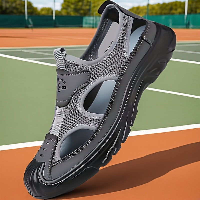 Breathable Mesh Slip-On Shoes for Men – Perfect for Summer, Beach, and Outdoor Sports