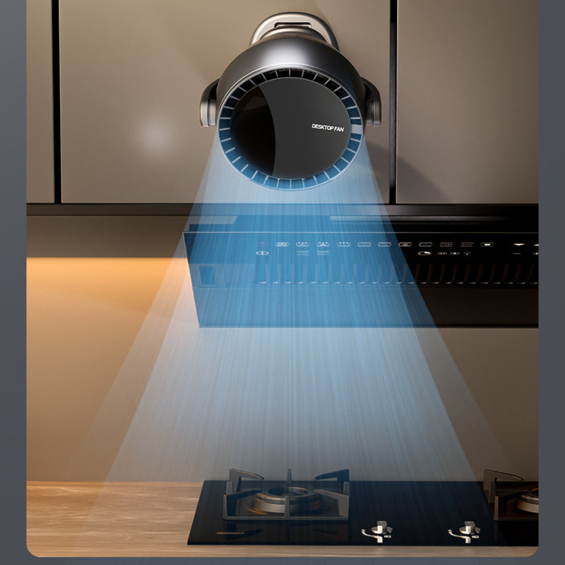 Portable Bladeless Fan with Digital Display – Quiet and Rechargeable Cooling for Indoor and Outdoor Use