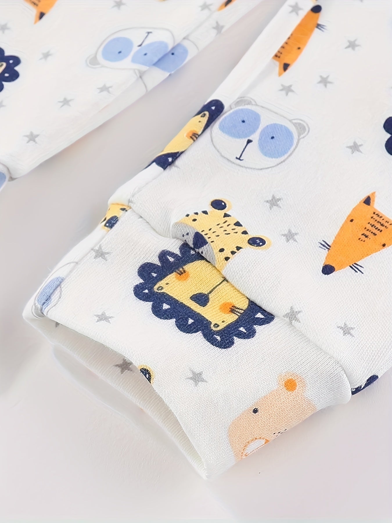 Cute Animal Print Baby Pants – 3-Piece Set for Babies