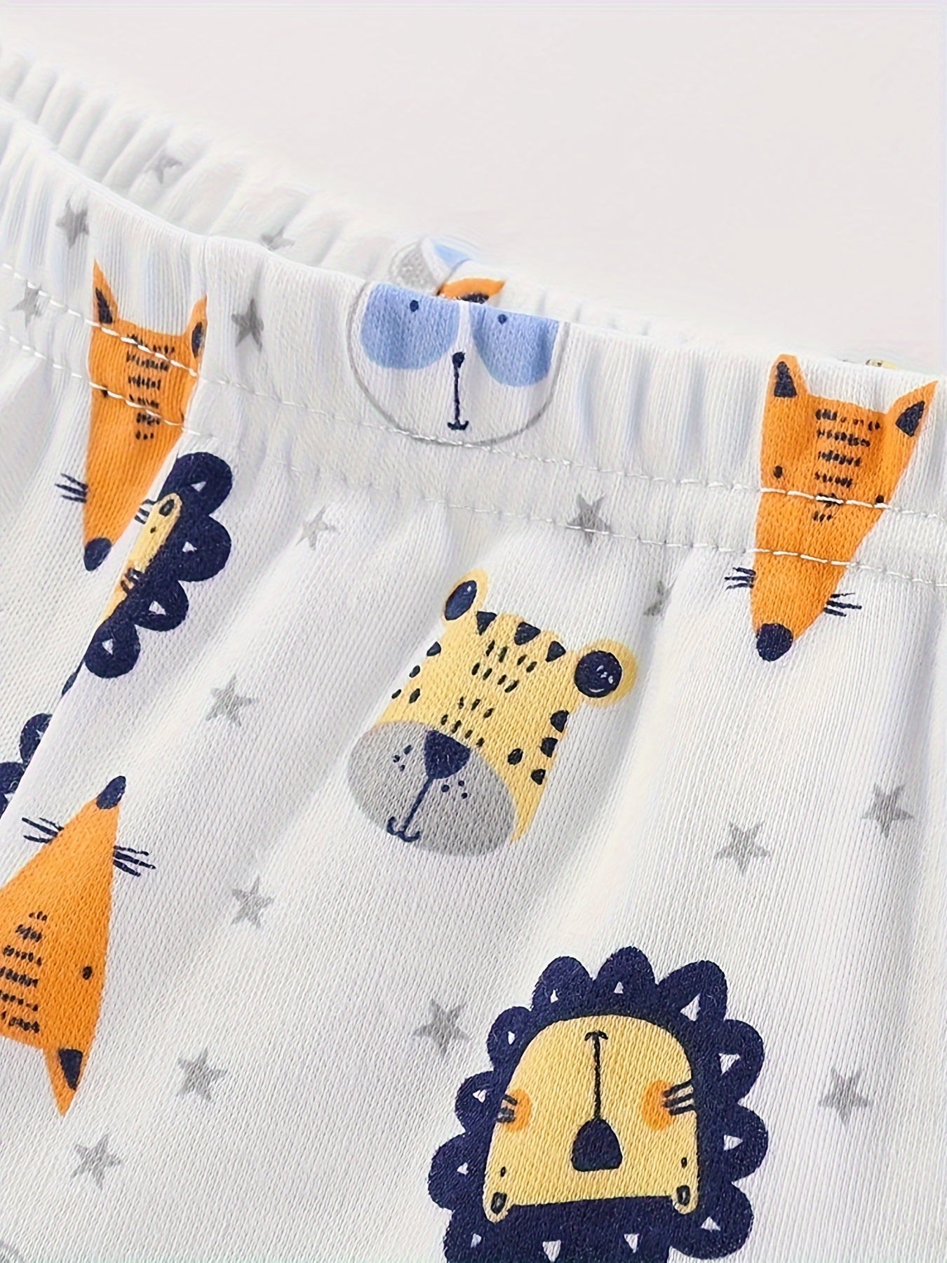 Cute Animal Print Baby Pants – 3-Piece Set for Babies