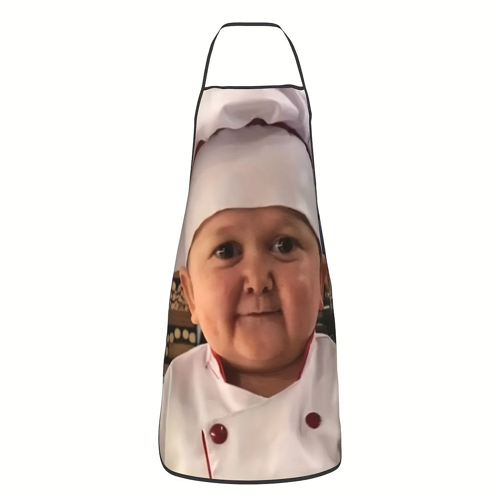 Little Chef Funny Hasbulla Apron – For Cooking, Baking, and Gardening