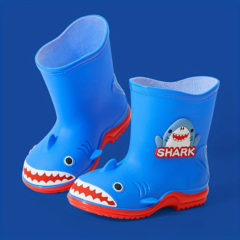 Sharky Rain Boots for Kids - Playful Waterproof Protection