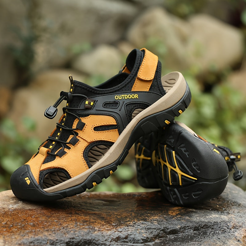 TrailFlex Men's Sandals – Breathable and Durable for Active Summer Days