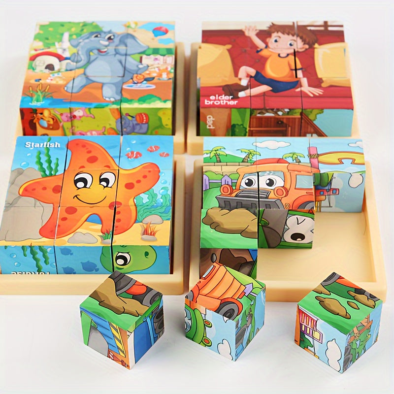 Colorful Block Puzzle Adventure - Educational Toy for Children