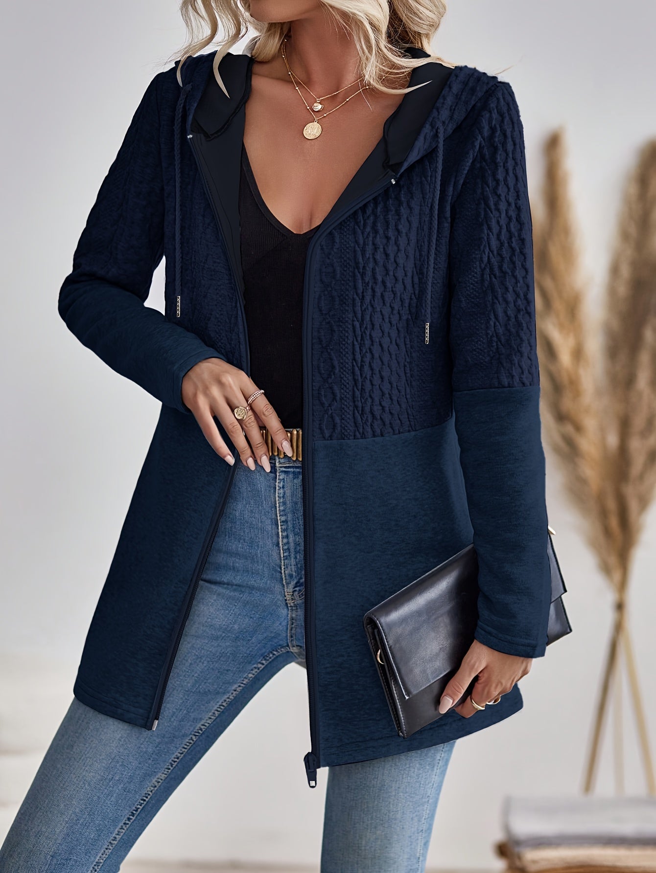 Mila Knitted Hoodie - Comfort and Style for Autumn and Winter for Women