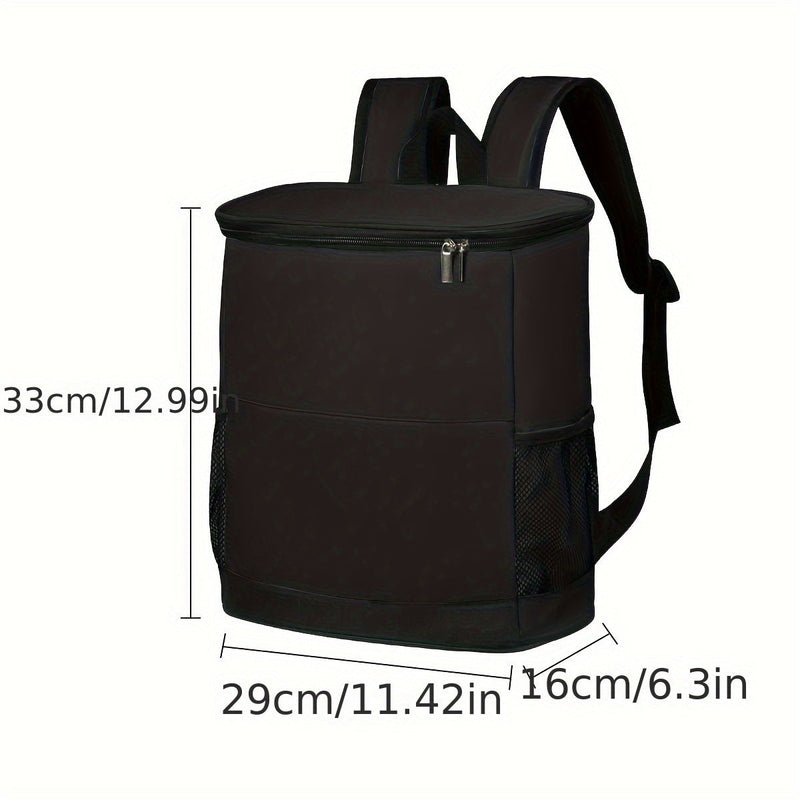 Cooler Backpack for 24 Cans – Ideal for Beach, Camping, and Picnics