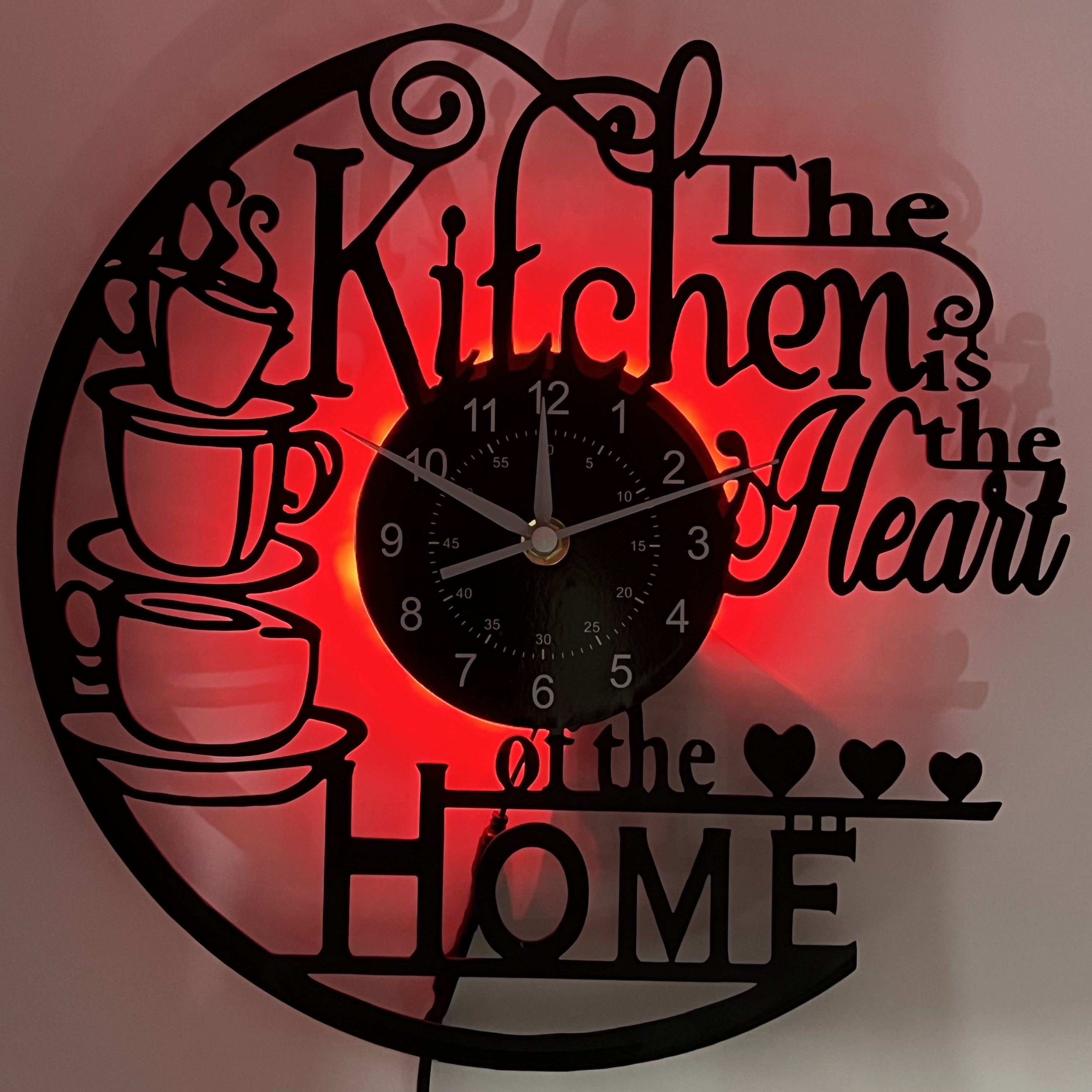 Charming Kitchen Wall Clock – For a Cozy Atmosphere