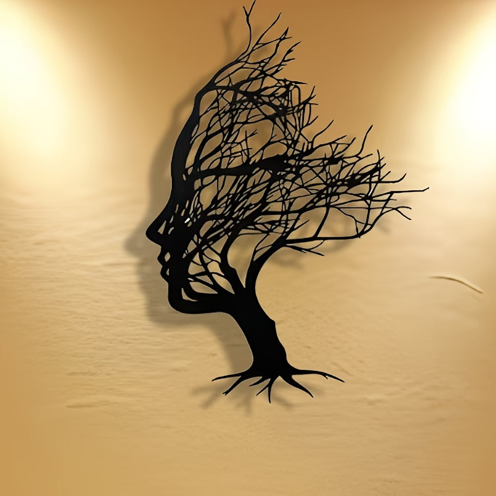 Boomtak Woman Face Decoration - Elegance and Art in Your Interior
