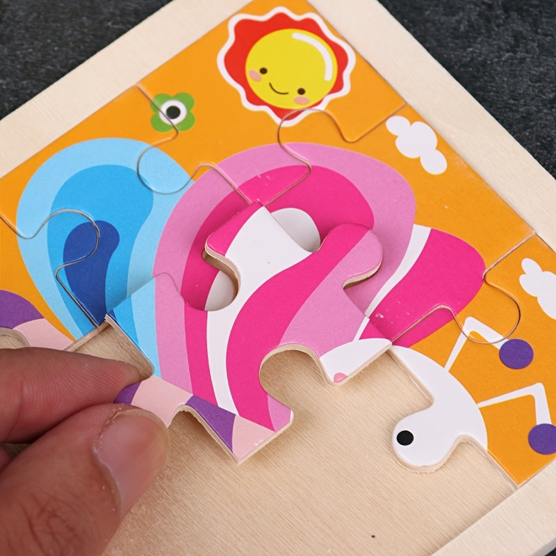 Educational Wooden Puzzle – For Young Explorers