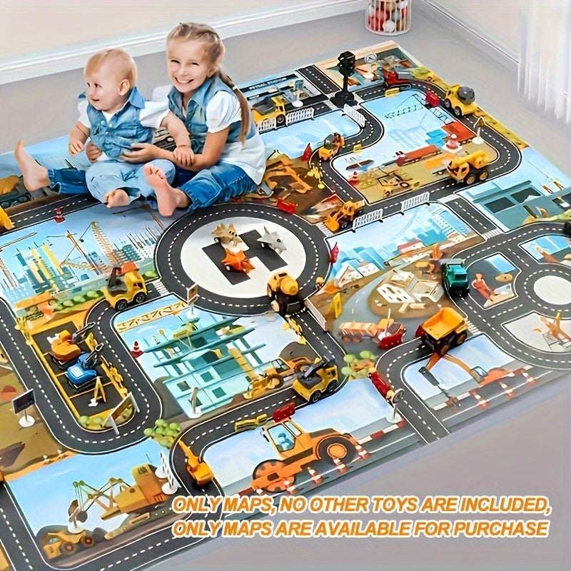 Build and Adventure Playmat – For Little Explorers and Creative Players