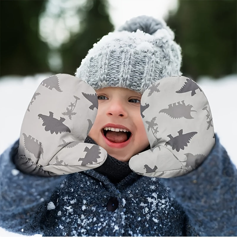 Dino Winter Gloves - For Warm Adventures in the Snow