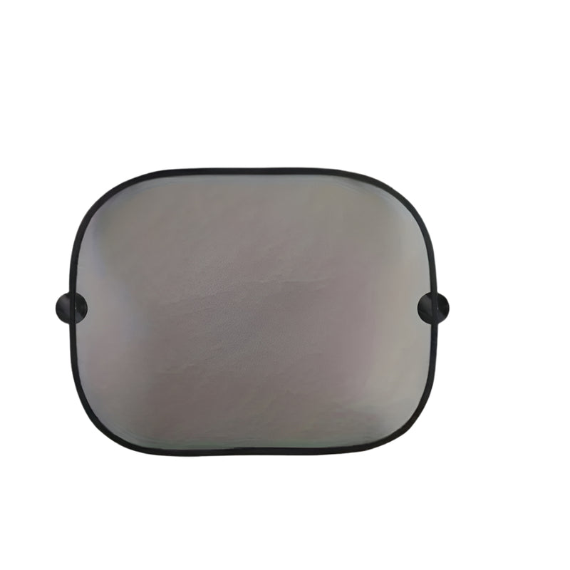 Pair of Car Rear Window Sunshades – Black Mesh Summer Protection