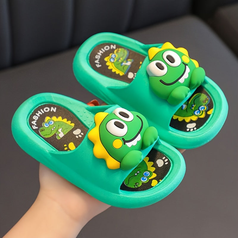 Youngster’s Cute Cartoon Slippers – Perfect for Kids, Suitable for Indoor and Bathroom Use