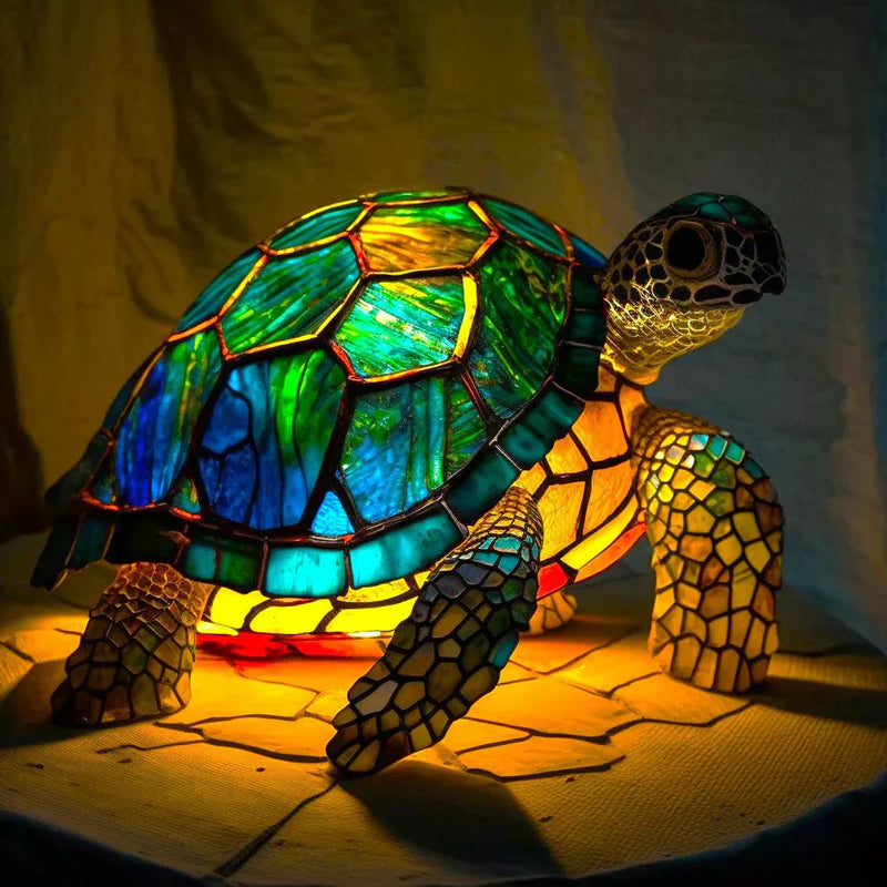 Artistic Glass Mosaic Animal Lamp – Color and Atmosphere in Your Home