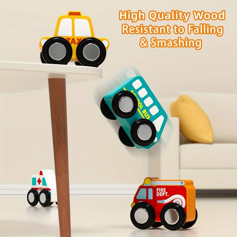 Wooden City Building Block Set - Fun Play Experience for Children