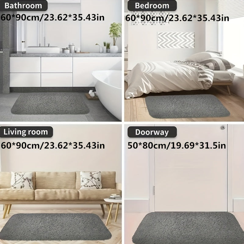 Premium Super Soft Bath Mat - Absorbent, Non-Slip, and Comfortable for the Bathroom