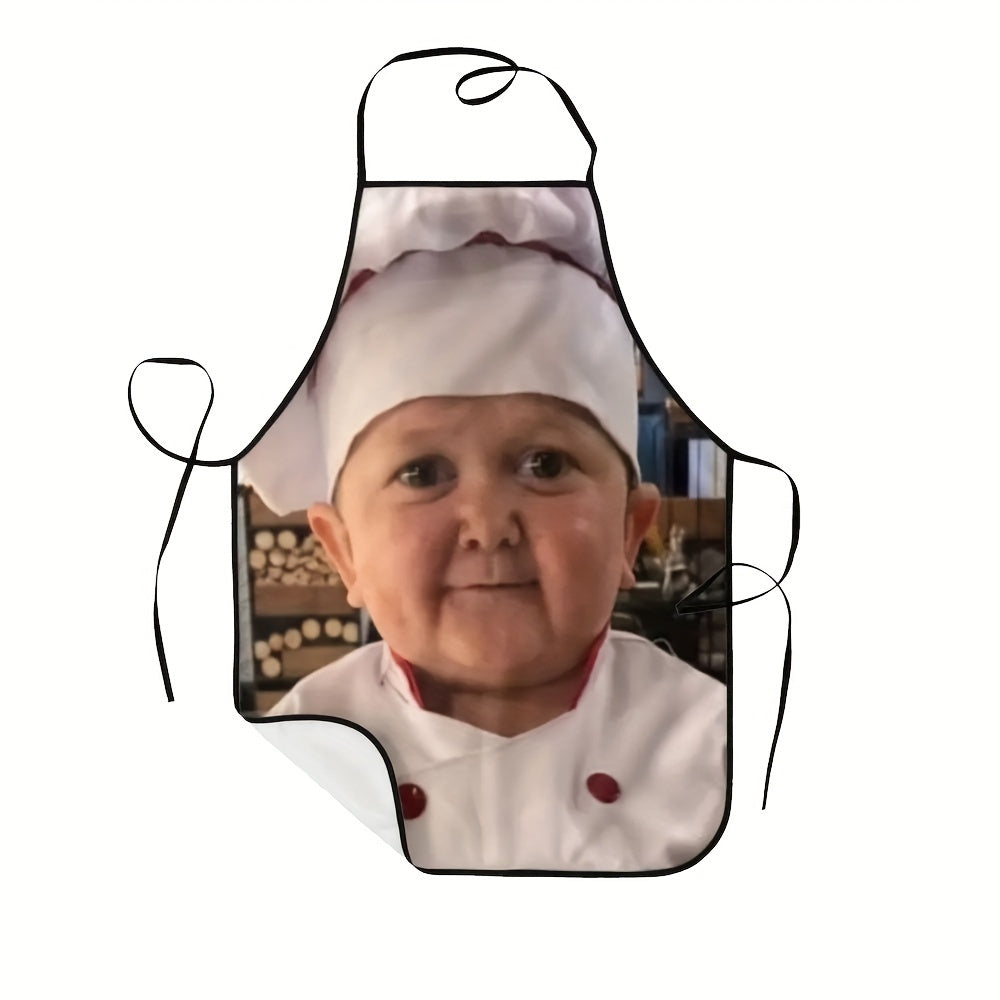 Little Chef Funny Hasbulla Apron – For Cooking, Baking, and Gardening