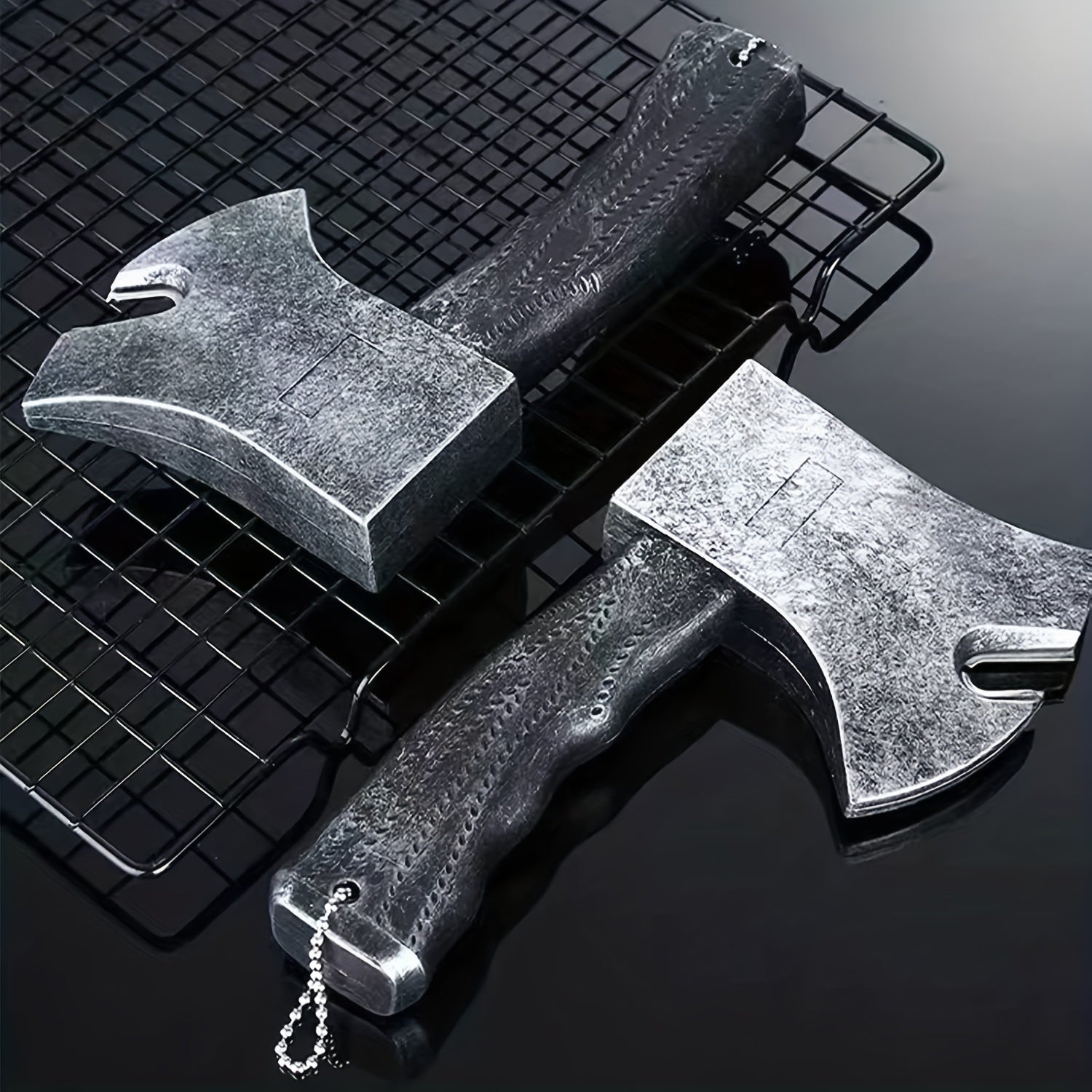 Battle Axe Bottle Opener – Rugged Design with Textured Grip Handle