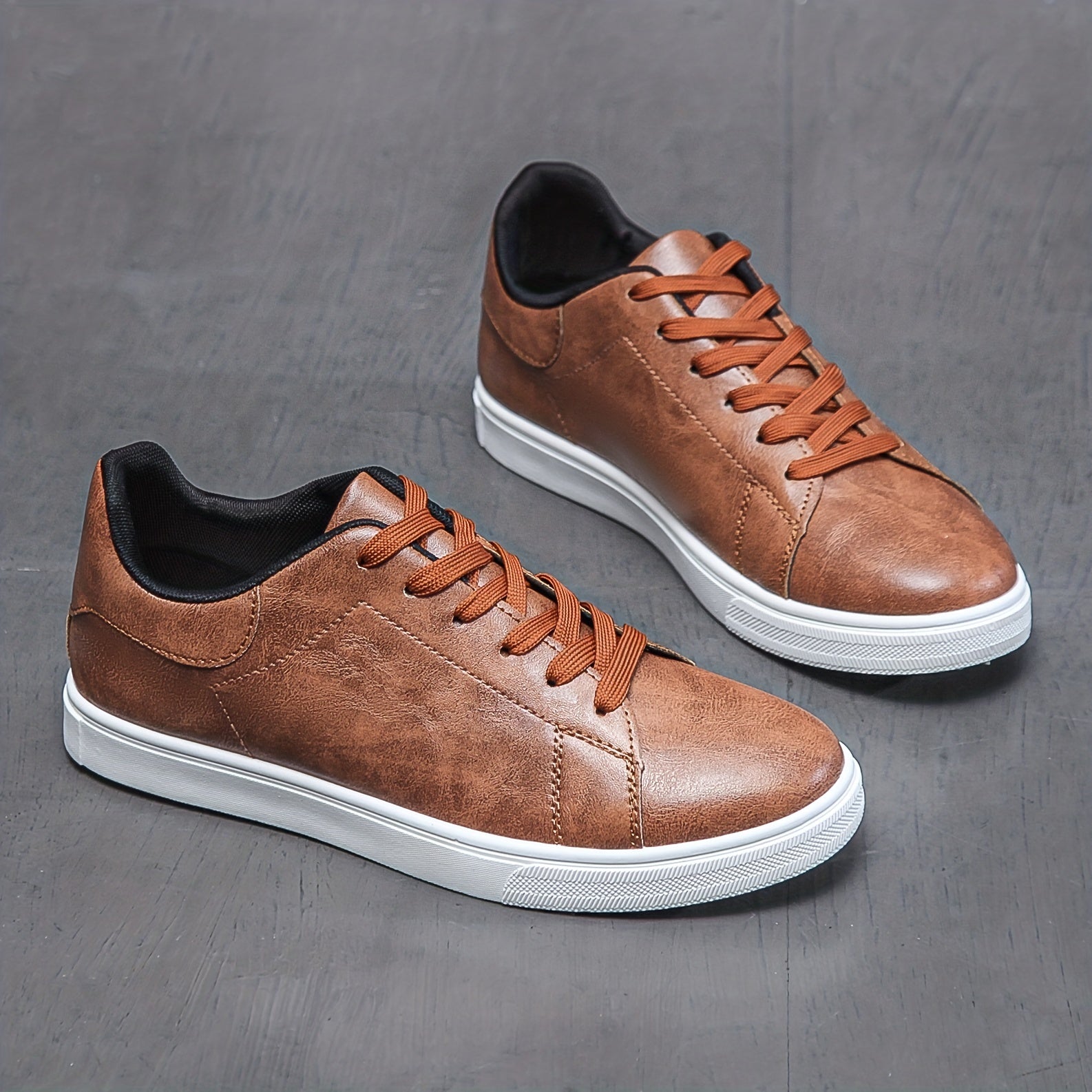 Men's Casual Lace-Up Sneakers – Comfortable and Modern for Spring and Summer