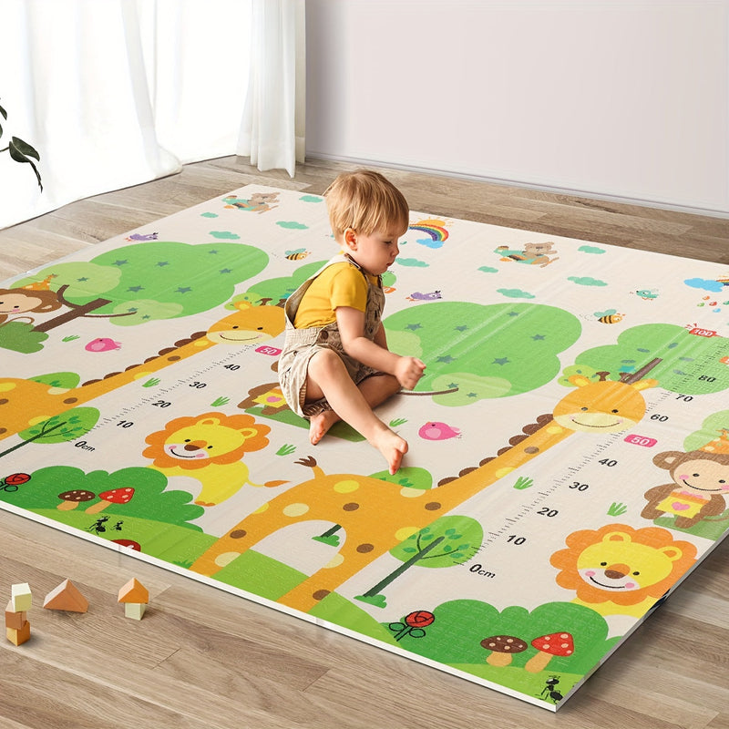 Educational Playmat – Learn and Grow with Animals and Nature
