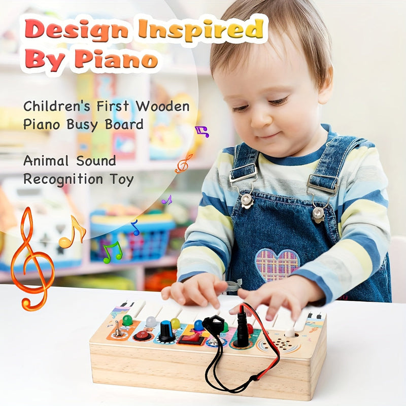 Educational Music Playboard for Children - Learning and Playing with Sound and Lights
