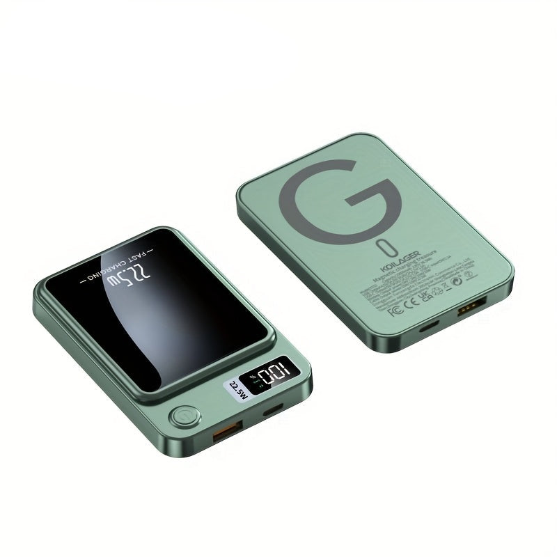 Magnetic Power Bank – Ultra Slim with Super Fast Wireless Charging