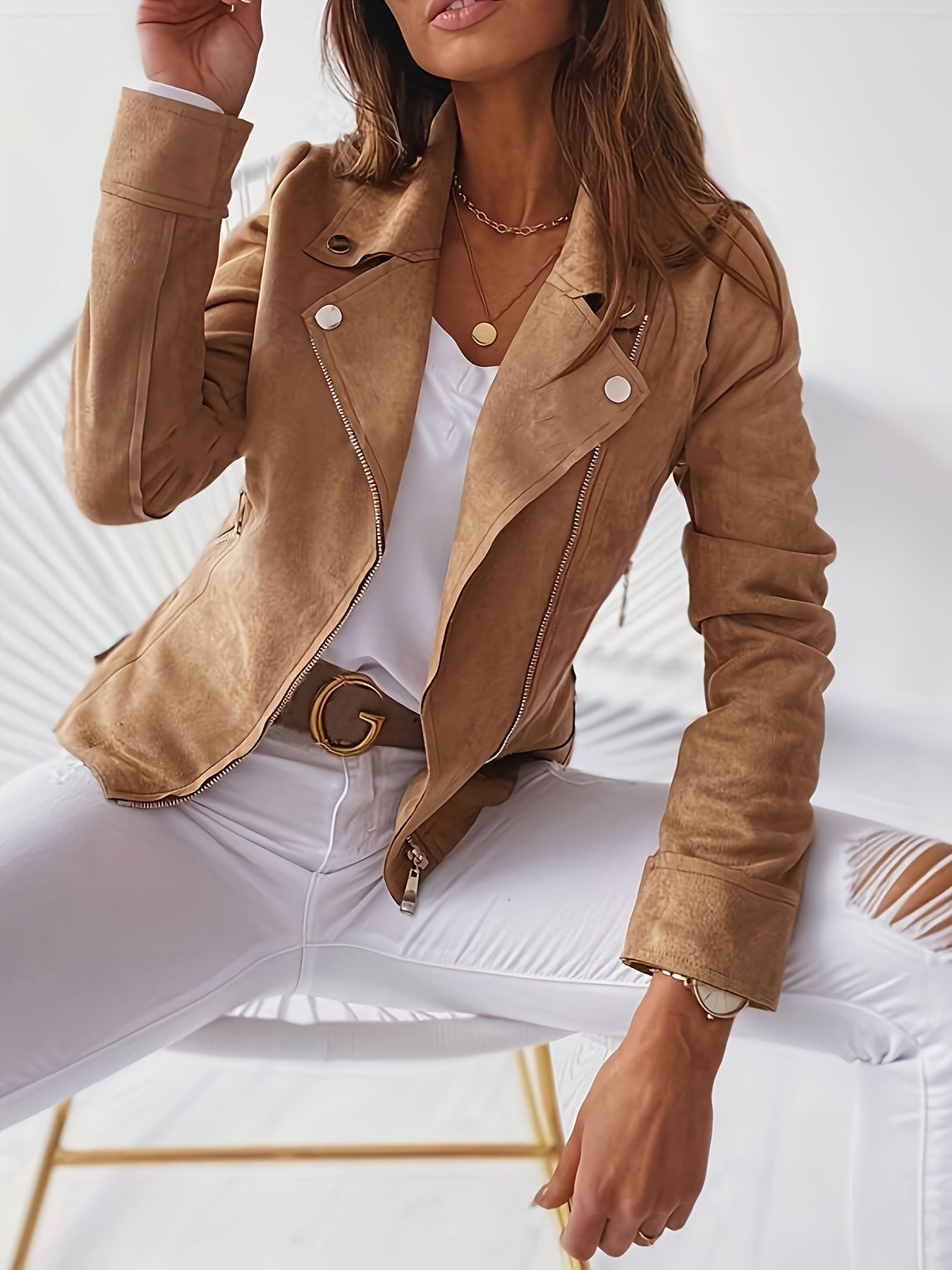 Chic Slim Fit Jacket – Stylish and Comfortable