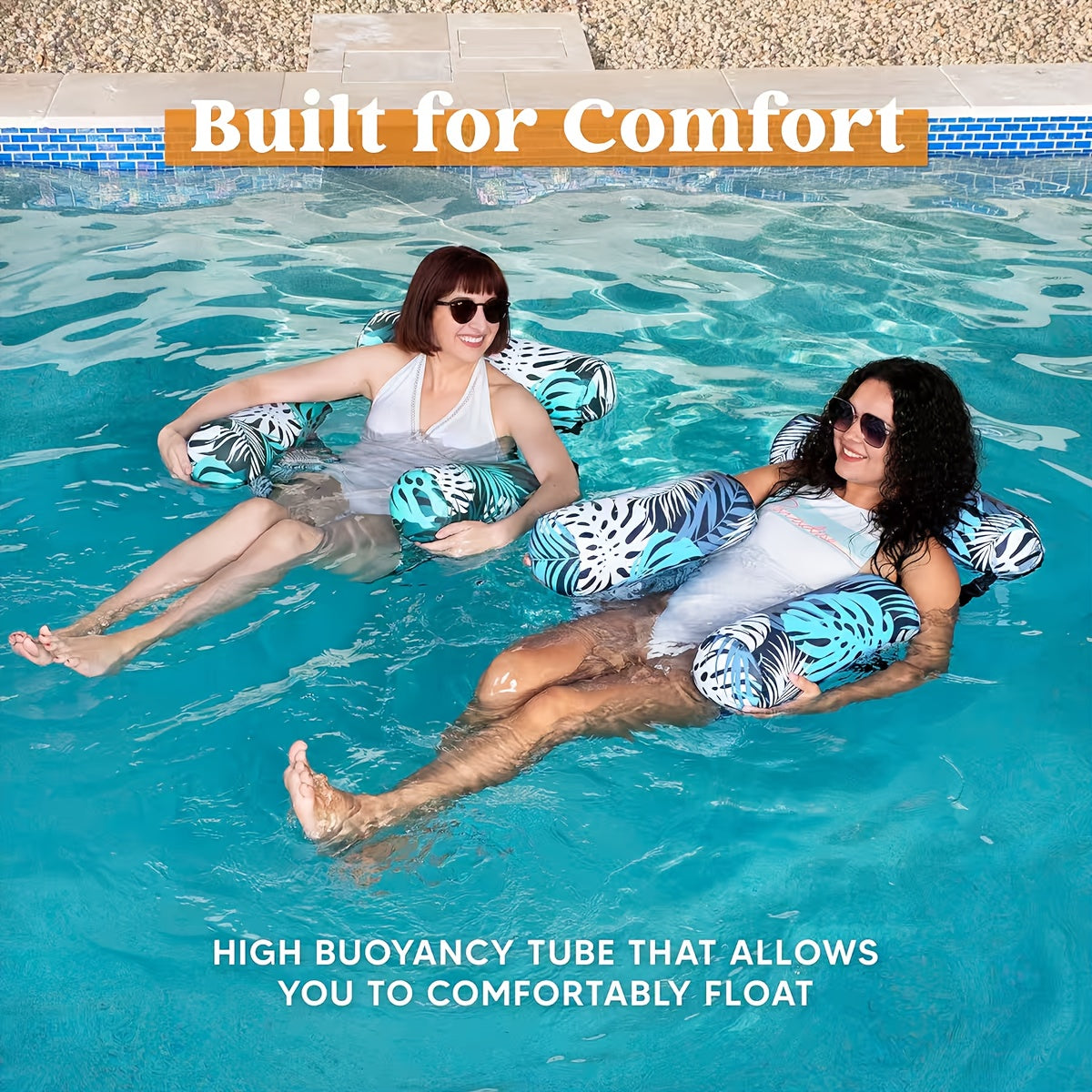 Inflatable Floating Pool Lounge – Durable and Comfortable Water Hammock