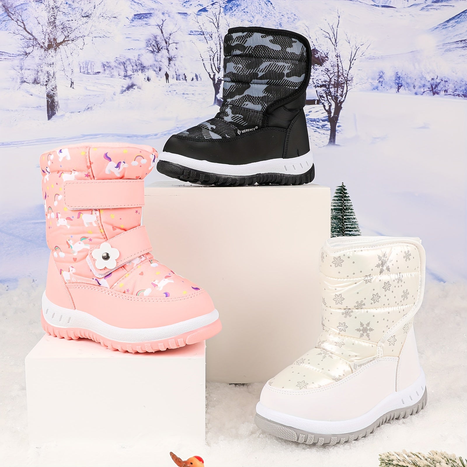 Snow Magic Adventure Boots for Children - For Warm Little Feet in the Winter