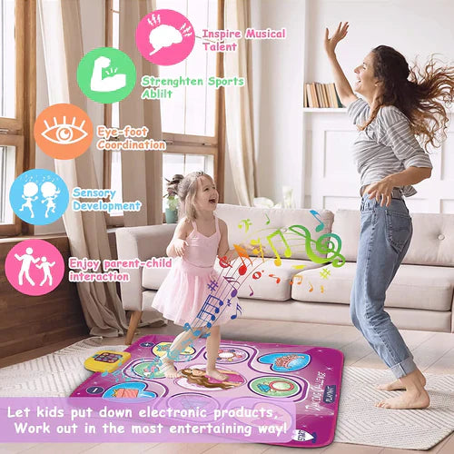 Dance Mat Play Rug – Musical Dance Challenge for Children