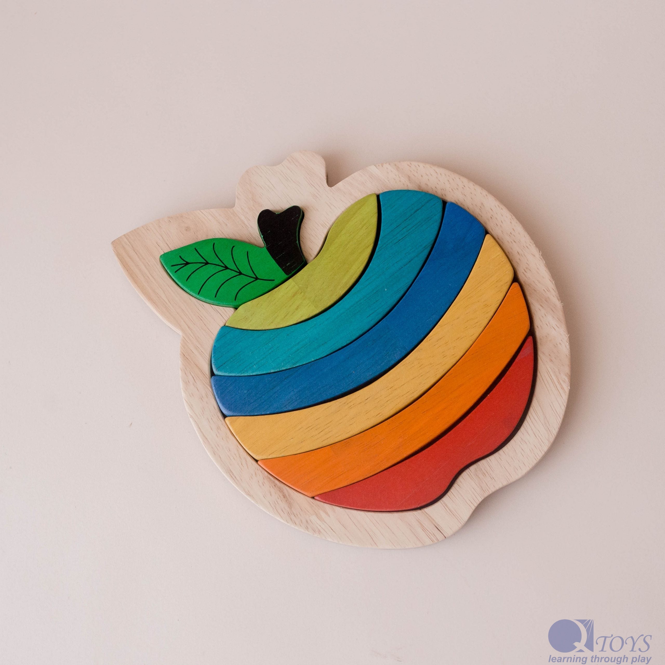 Colorful Apple Puzzle – For Educational Play