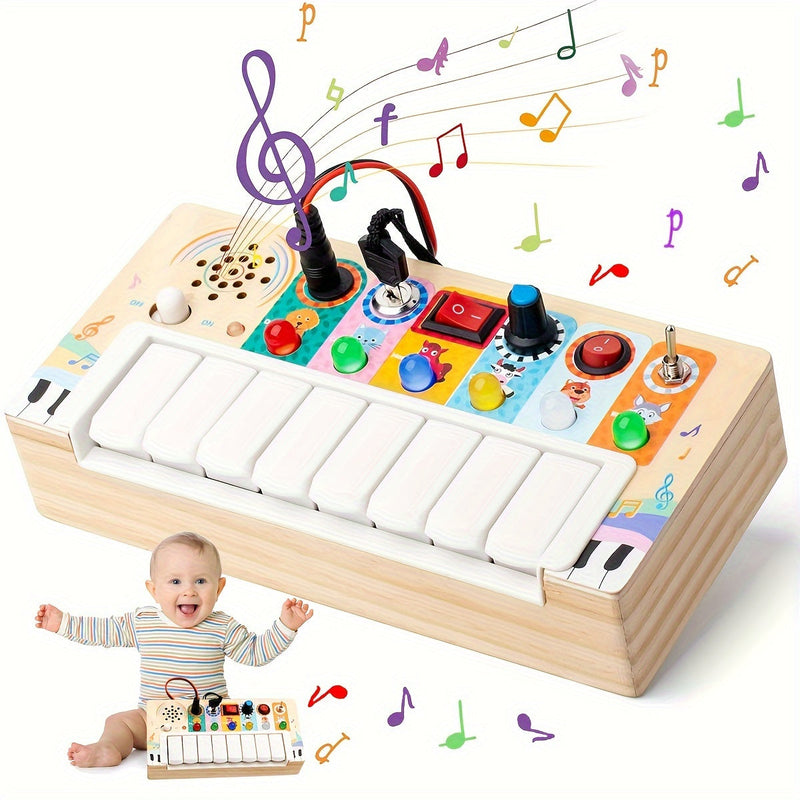 Educational Music Playboard for Children - Learning and Playing with Sound and Lights
