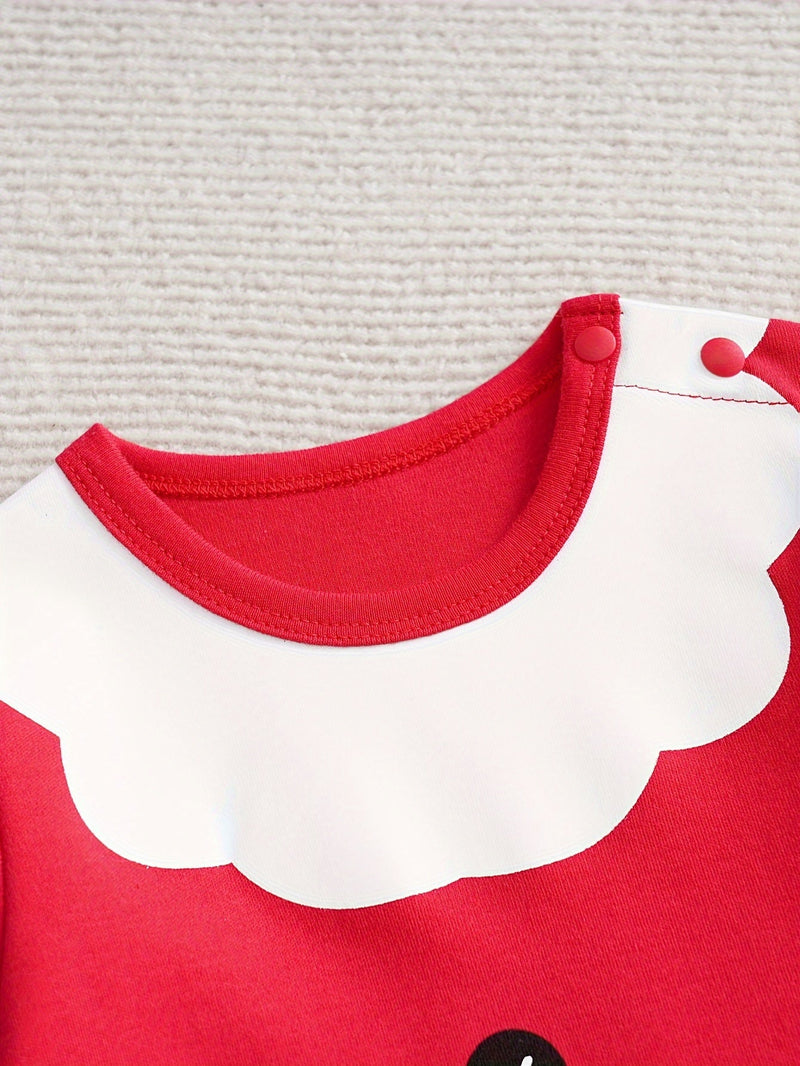 Elf Baby Romper - For Festive Warmth and Comfort