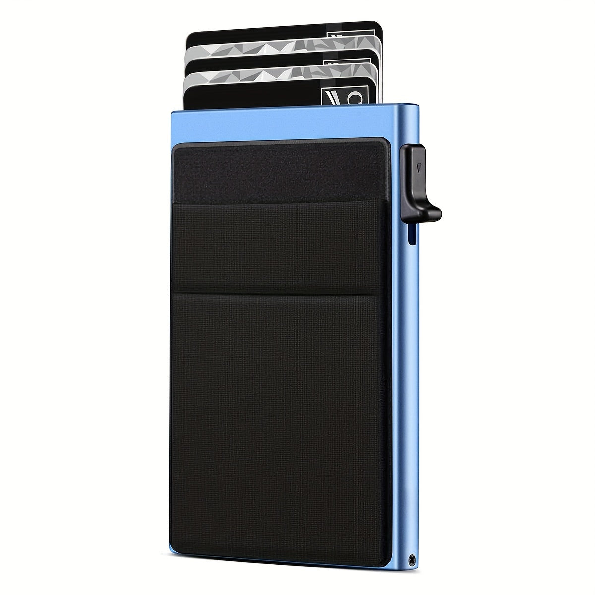 RFID Blocking Card Holder – Automatic Dispensing and Large Capacity for Safe Storage of Cards