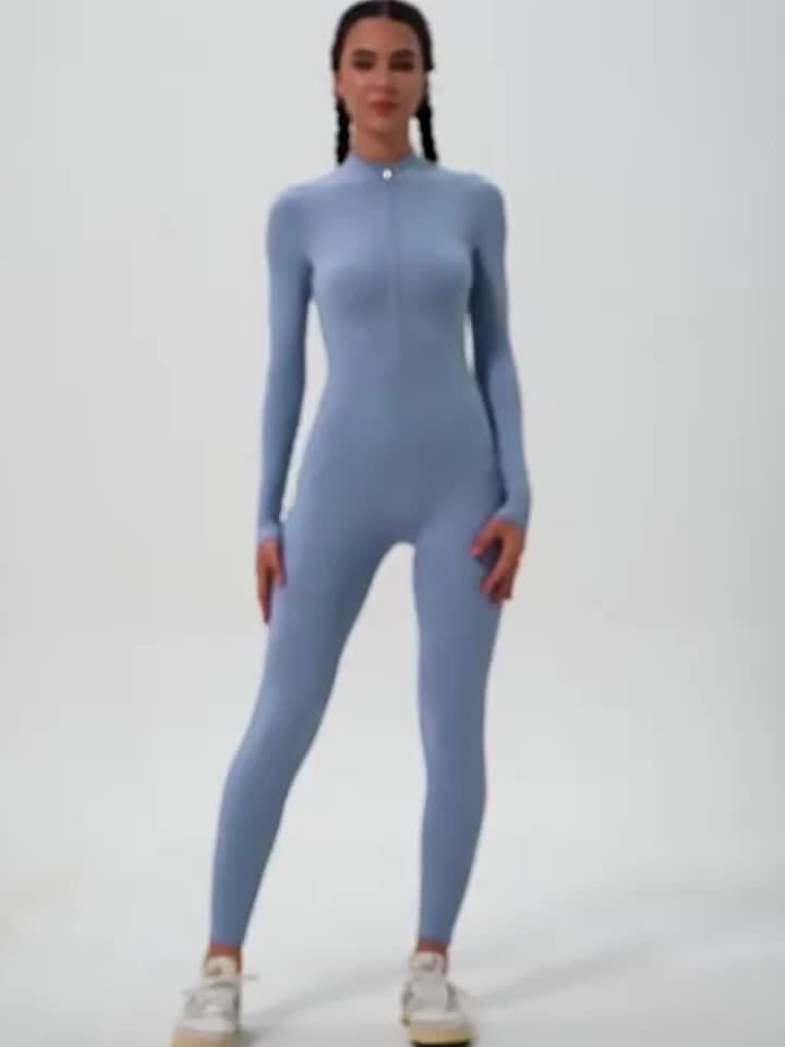 Slim Fit Yoga Jumpsuit - Comfortable and Stylish Activewear